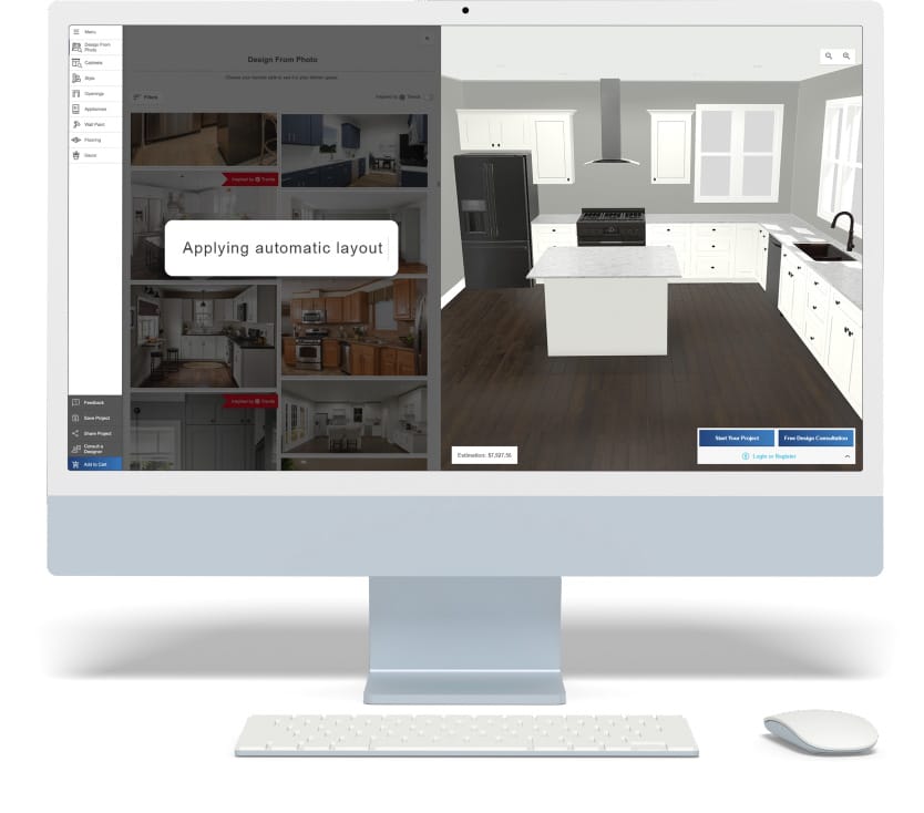 Instant, One-Click Kitchen Design Instant, One-Click Kitchen Design
