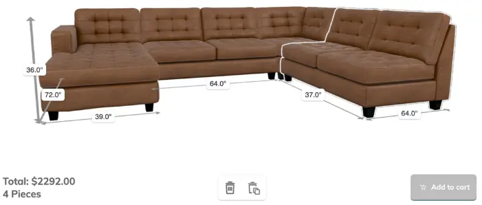 3D Cloud Sectional Configurators 3D Cloud Sectional Configurators